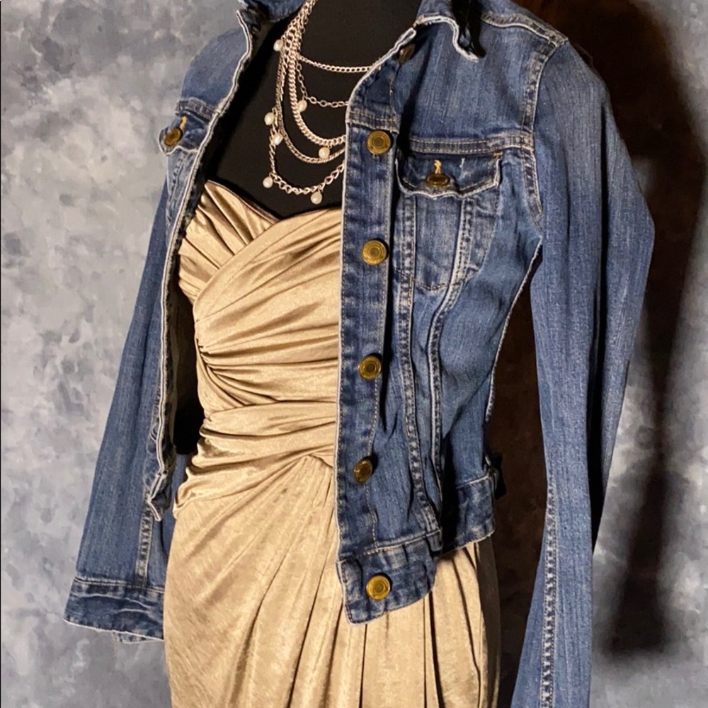 π 3 for $15 π - Express Strapless Dress, Lined, size XS - Picture 1 of 16